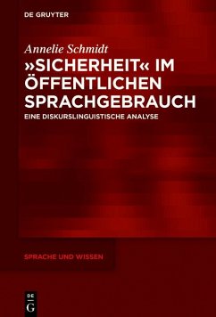 Cover »Sicherheit« im öffentlichen Sprachgebrauch (eBook, ePUB)