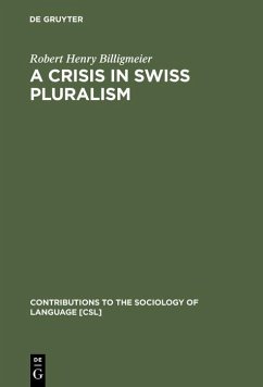 Cover A Crisis in Swiss pluralism (eBook, PDF)
