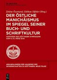 Der östliche Manichäismus im Spiegel seiner Buch- und Schriftkultur (eBook, PDF)
