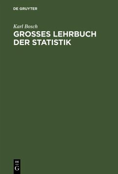 Großes Lehrbuch der Statistik (eBook, PDF) - Bosch, Karl