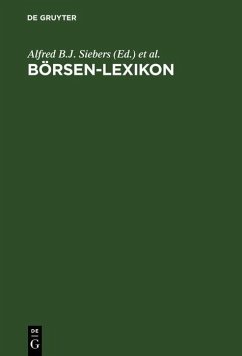 Börsen-Lexikon (eBook, PDF)