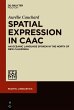 Spatial Expression in Caac (eBook, ePUB) - Bild 1