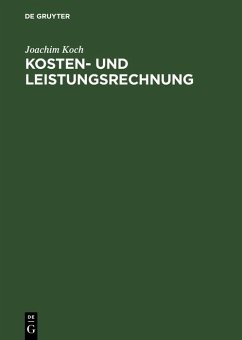 Kosten- und Leistungsrechnung (eBook, PDF) - Koch, Joachim