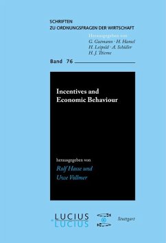 Cover Incentives and Economic Behaviour (eBook, PDF)