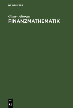 Finanzmathematik (eBook, PDF) - Altrogge, Günter