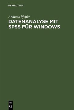 Cover Datenanalyse mit SPSS für Windows (eBook, PDF)