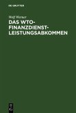 Das WTO-Finanzdienstleistungsabkommen (eBook, PDF)
