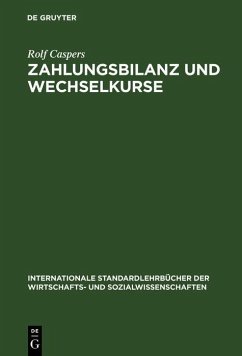 Zahlungsbilanz und Wechselkurse (eBook, PDF) - Caspers, Rolf