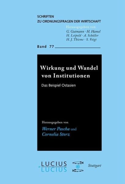 Wirkung und Wandel von Institutionen (eBook, PDF) Wirkung und Wandel von Institutionen (eBook, PDF)