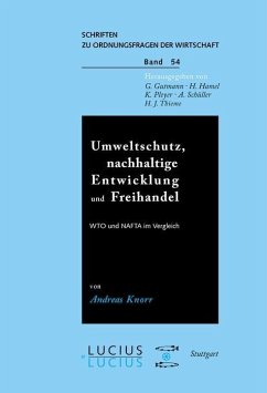 Umweltschutz, nachhaltige Entwicklung und Freihandel (eBook, PDF) - Knorr, Andreas