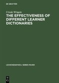 The Effectiveness of Different Learner Dictionaries (eBook, PDF)