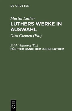 Der junge Luther (eBook, PDF)