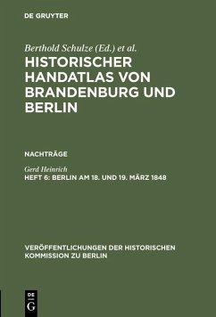 Berlin am 18. und 19. März 1848 (eBook, PDF) - Heinrich, Gerd