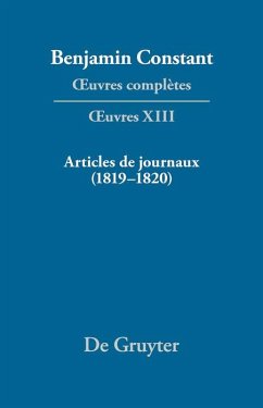 Articles de journaux (1819-1820) (eBook, PDF)