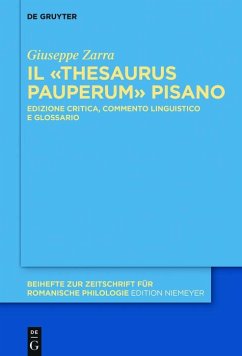 Il «Thesaurus pauperum» pisano (eBook, PDF) Cover Il «Thesaurus pauperum» pisano (eBook, PDF)