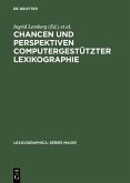 Chancen und Perspektiven computergestützter Lexikographie (eBook, PDF)
