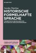 Historische formelhafte Sprache (eBook,... - Bild 1