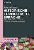 Historische formelhafte Sprache (eBook, PDF)