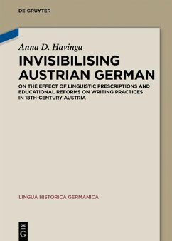 Invisibilising Austrian German (eBook, PDF) - Havinga, Anna Dorothea