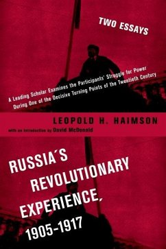 Cover Russia's Revolutionary Experience, 1905-1917 (eBook, PDF)