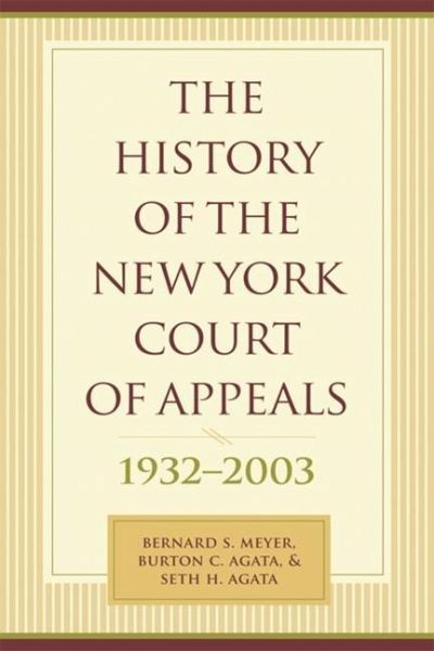 The History of the New York Court of Appeals (eBook, PDF) The History of the New York Court of Appeals (eBook, PDF)