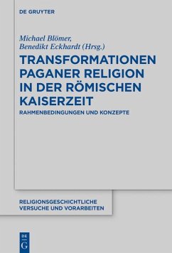 Cover Transformationen paganer Religion in der römischen Kaiserzeit (eBook, PDF)