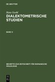 Hans Goebl: Dialektometrische Studien. Band 3 (eBook, PDF)