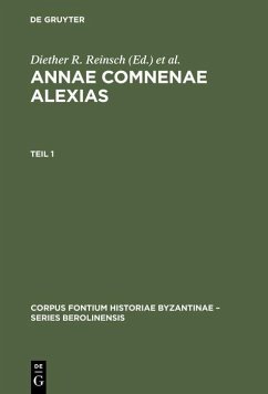 Annae Comnenae Alexias (eBook, PDF)