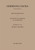 Die Bistümer der Kirchenprovinz Mainz. Das Bistum Konstanz I. Das Stift St. Stephan in Konstanz (eBook, PDF)