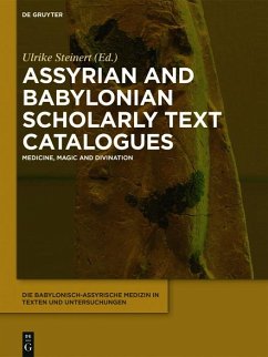 Assyrian and Babylonian Scholarly Text Catalogues (eBook, PDF)