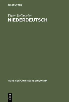 Niederdeutsch (eBook, PDF) - Stellmacher, Dieter