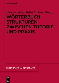 Wörterbuchstrukturen zwischen Theorie und Praxis (eBook, PDF)