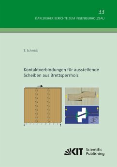 Kontaktverbindungen für aussteifende Scheiben aus Brettsperrholz - Schmidt, Tobias