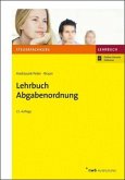 Lehrbuch Abgabenordnung