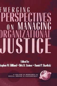 Emerging Perspectives on Managing Organizational Justice (eBook, ePUB)