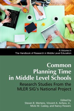 Common Planning Time in Middle Level Schools (eBook, ePUB)