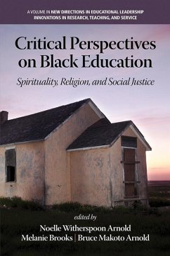 Critical Perspectives on Black Education (eBook, ePUB)