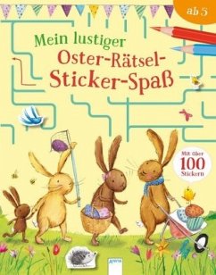 Mein lustiger Oster-Rätsel-Sticker-Spaß - Hughes, Laura