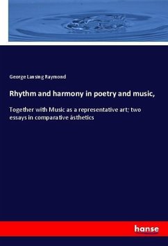 Rhythm and harmony in poetry and music,