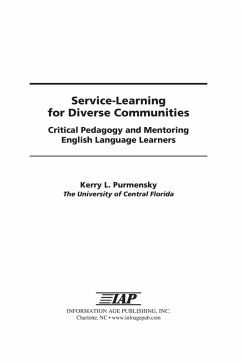 Service-Learning for Diverse Communities (eBook, ePUB)