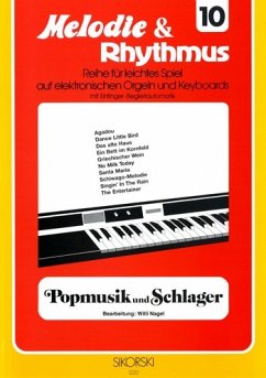 Cover Popmusik und Schlager: für E-Orgel / Keyboard