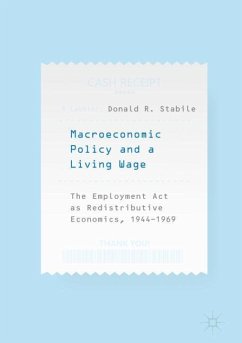 Macroeconomic Policy and a Living Wage - Stabile, Donald R.