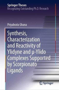 Synthesis, Characterization and Reactivity of Ylidyne and ¿-Ylido Complexes Supported by Scorpionato Ligands - Ghana, Priyabrata