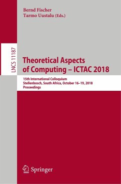 Theoretical Aspects of Computing ¿ ICTAC 2018
