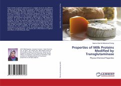 Properties of Milk Proteins Modified by Transglutaminase