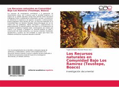 Los Recursos naturales en Comunidad Bajo Los Ramírez (Teustepe, Boaco)