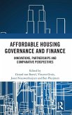 Affordable Housing Governance and Finance