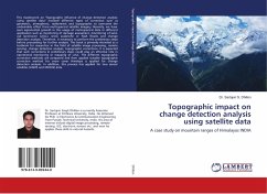 Topographic impact on change detection analysis using satellite data