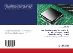 On the design of monolithic active inductor based digital-analog tuned