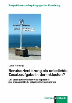 Cover Berufsorientierung als unbeliebte Zusatzaufgabe in der Inklusion? (eBook, PDF)